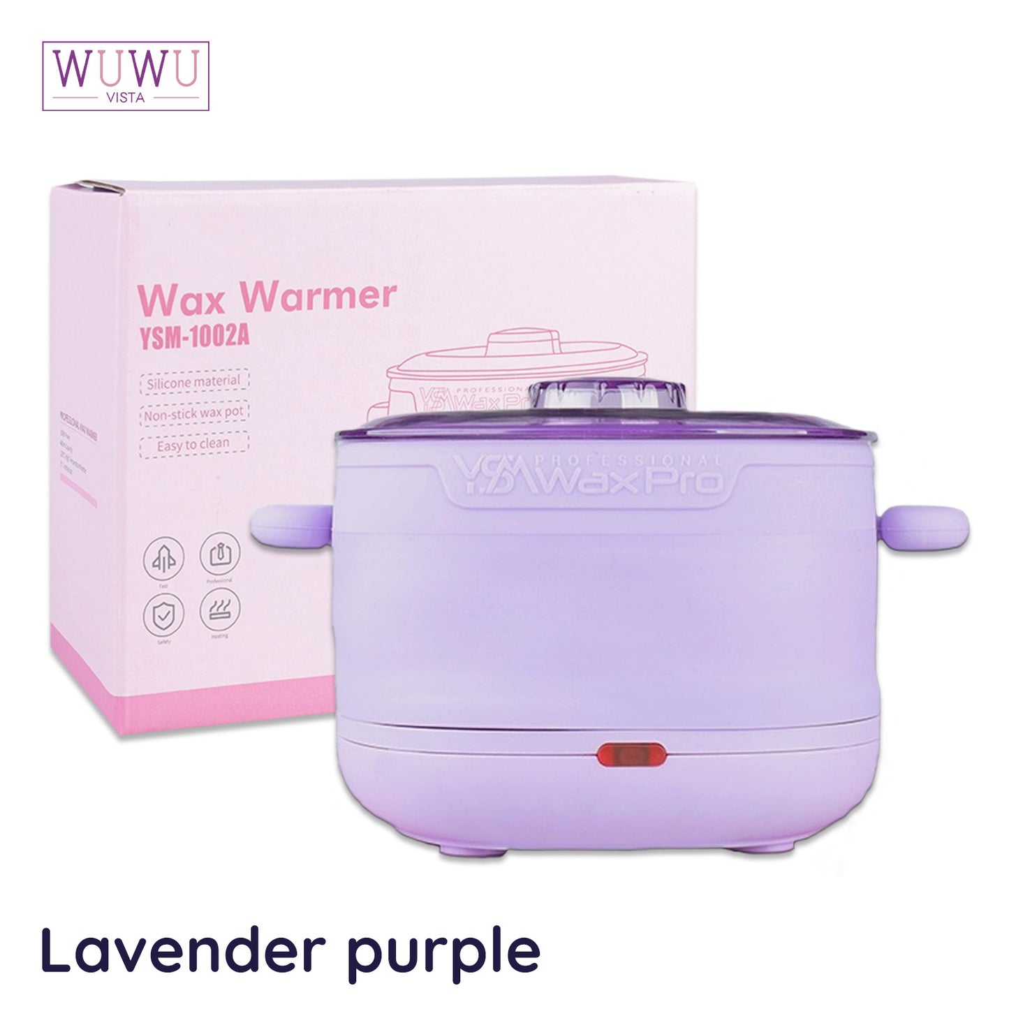 Portable Collapsible Silicone Wax Heater Machine Silicone And Easy To Clean For Hard Wax For Wax Treatments For Home