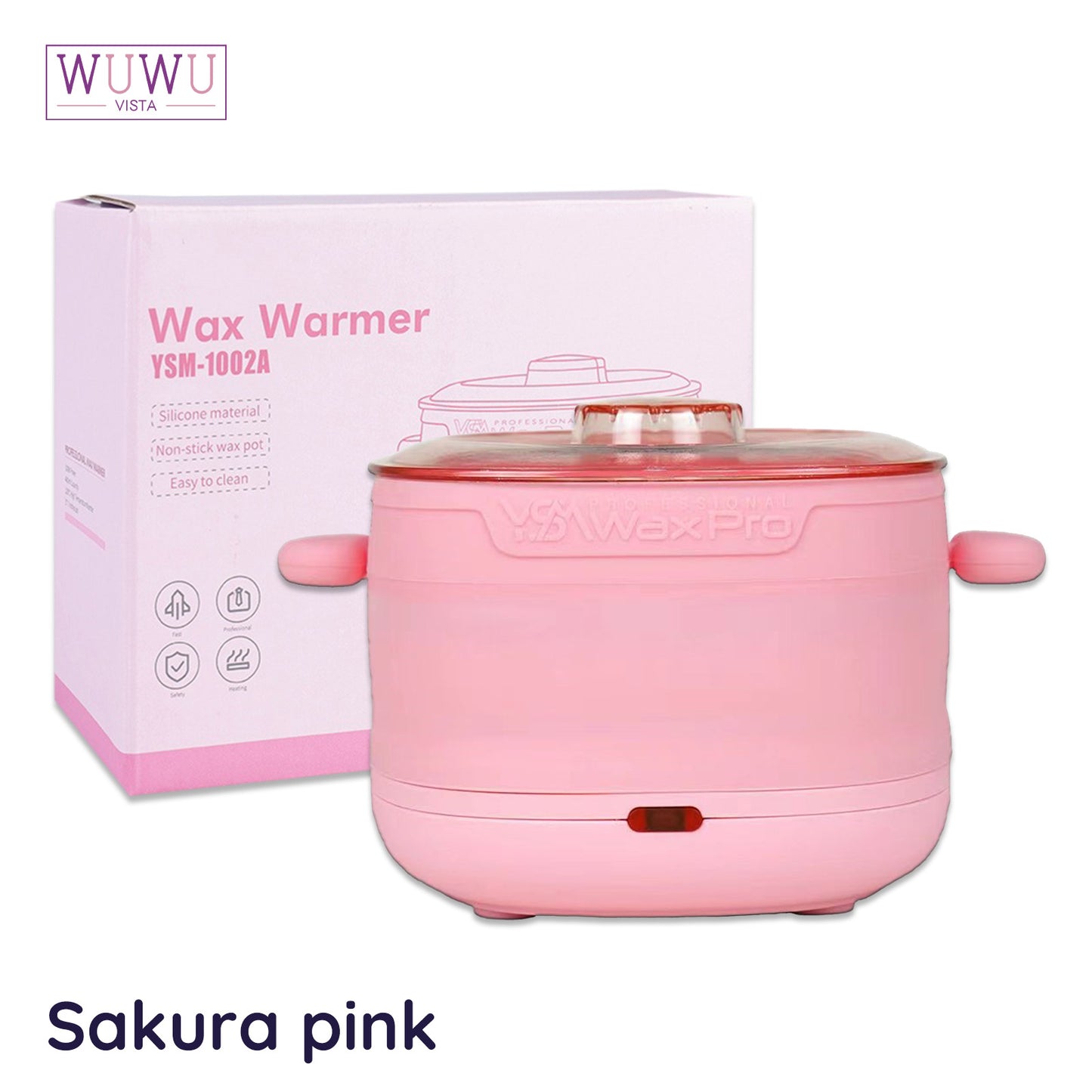 Portable Collapsible Silicone Wax Heater Machine Silicone And Easy To Clean For Hard Wax For Wax Treatments For Home