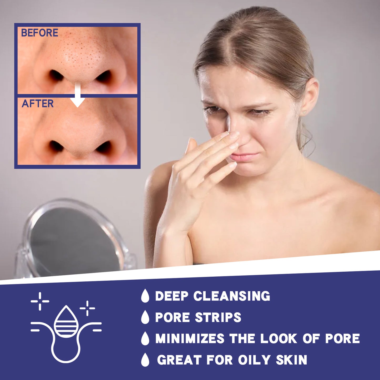 Deep Pore Cleaning Paste Closed Mouth Firming Care