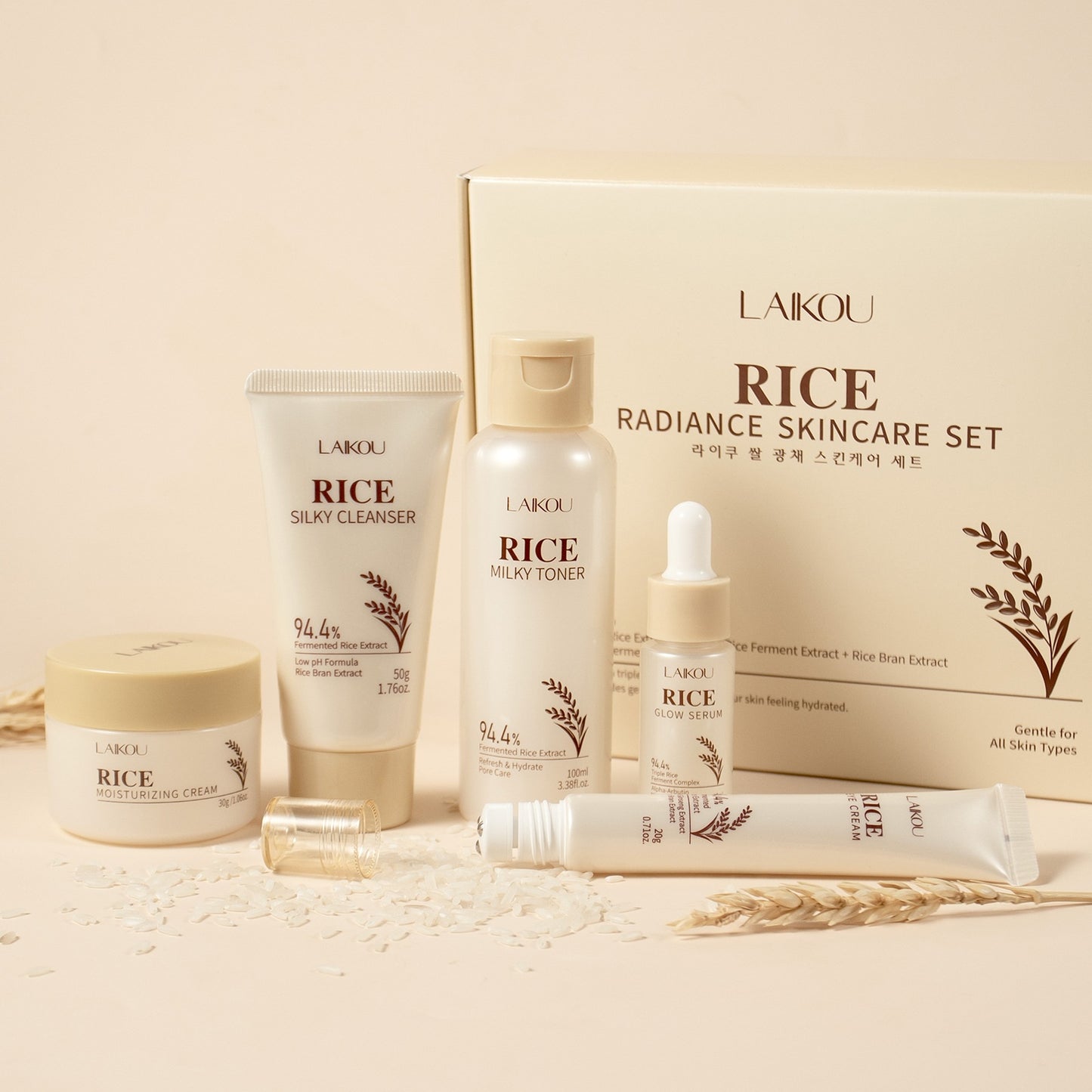 Moisturizing Cream With Plant Extracts For Facial Skincare  Skincare Set