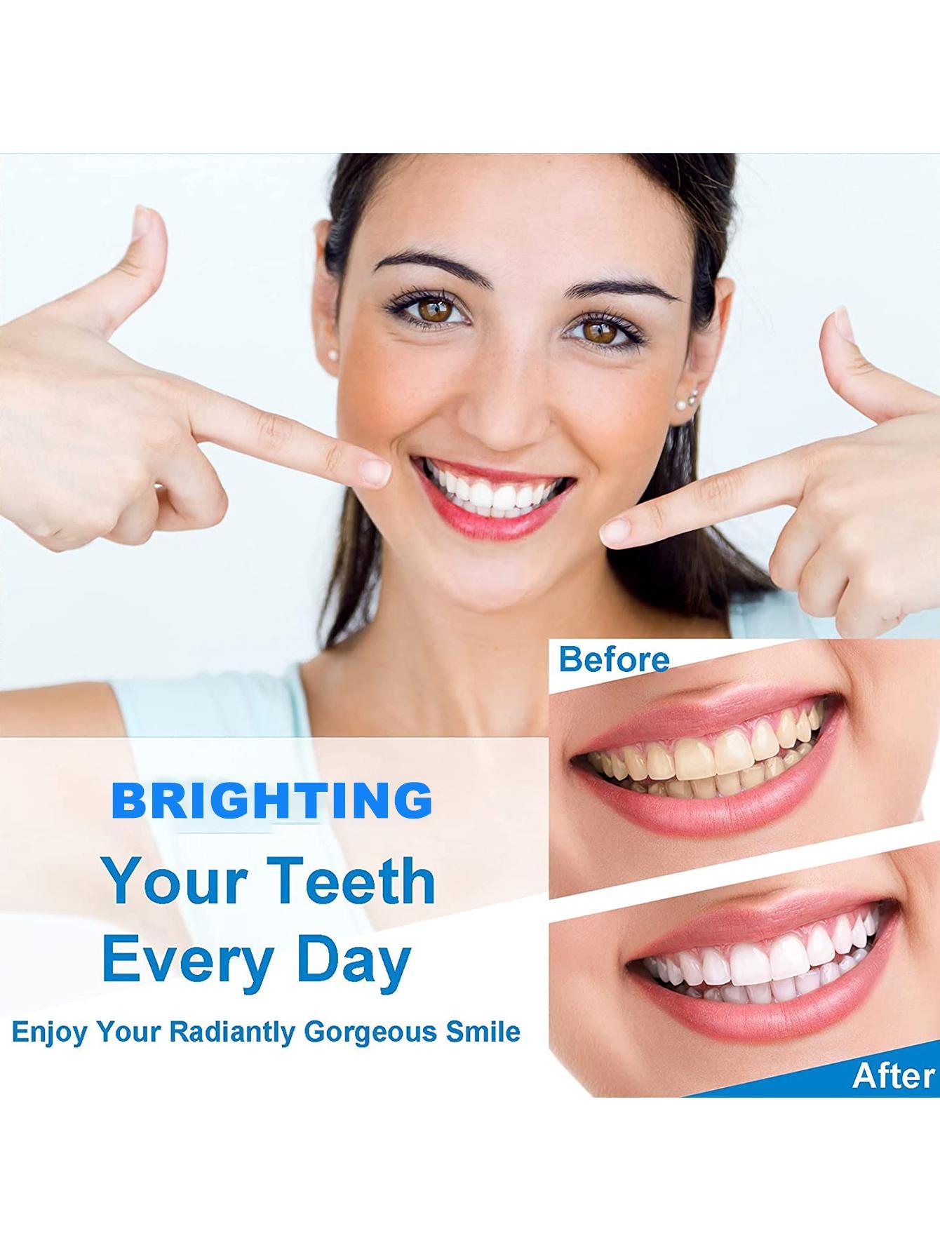 Teeth Whitening Strips 14 Treatments, 28 White Strips For Teeth Whitening, Reduced Sensitivity White Strips For Teeth Whitening
