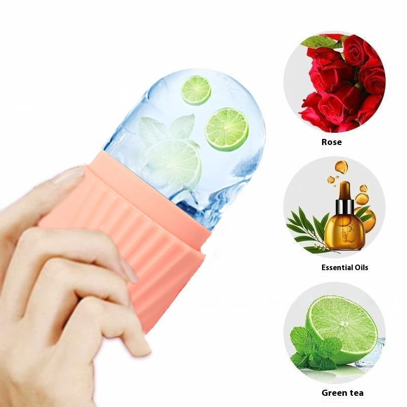 Silicone Face Ice Tray Massage Portable Facial Pore Shrinking Care
