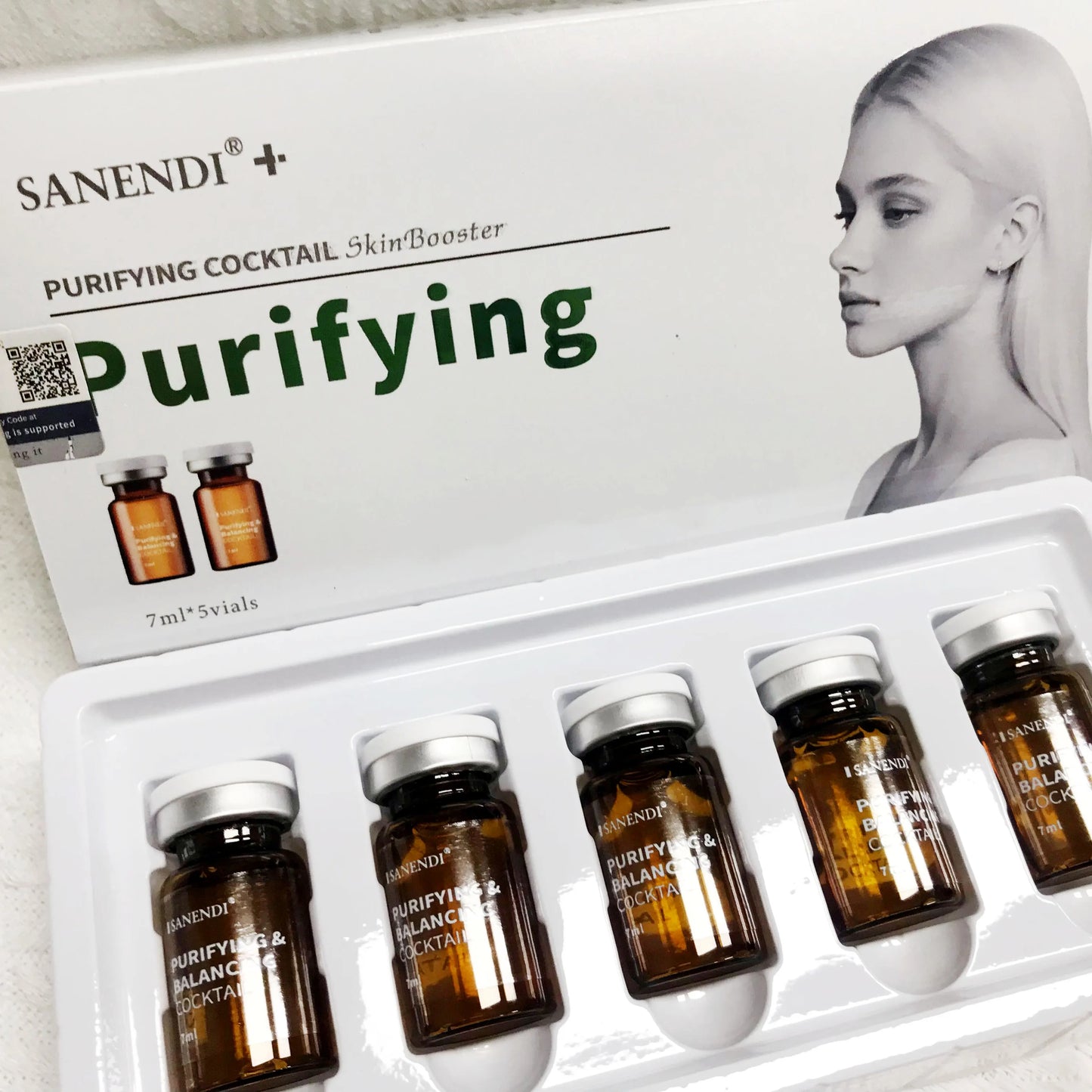 SANENDI Cocktail Formula Serum Radiance Skinbooster Antiaging Collagen Essence Firming Brightening Vitamins Korean Skin Care