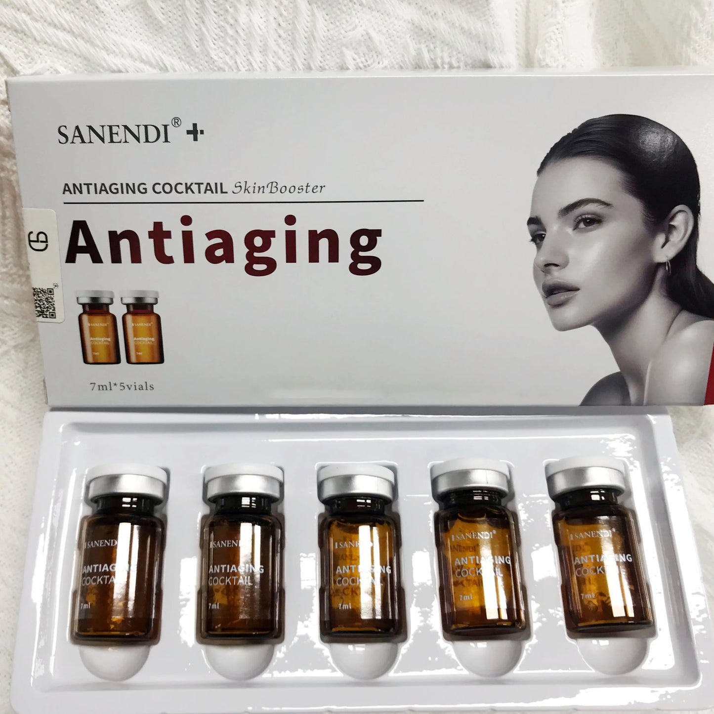 SANENDI Cocktail Formula Serum Radiance Skinbooster Antiaging Collagen Essence Firming Brightening Vitamins Korean Skin Care