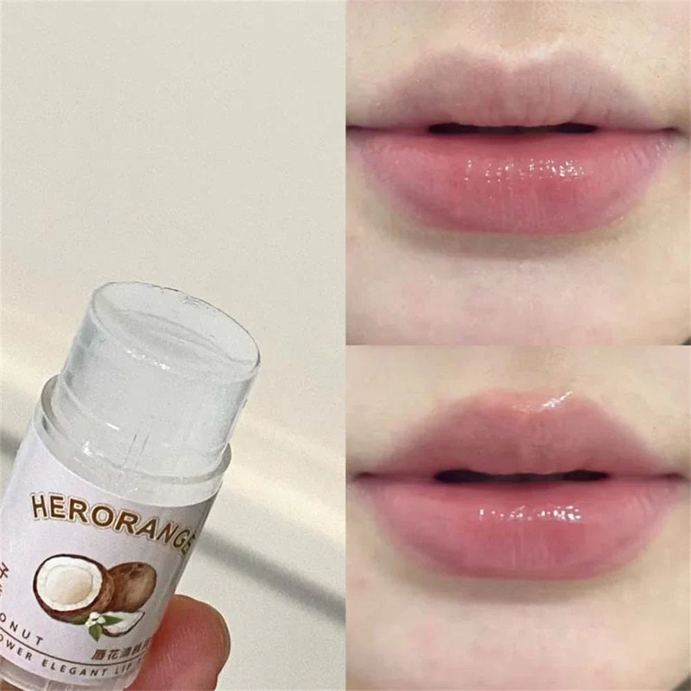 Coconut Lip Balm Lasting Nourishment and Moisture for Men and Women Daily Care Lip Balm Hydrating Repair Dry & Chapped Lips
