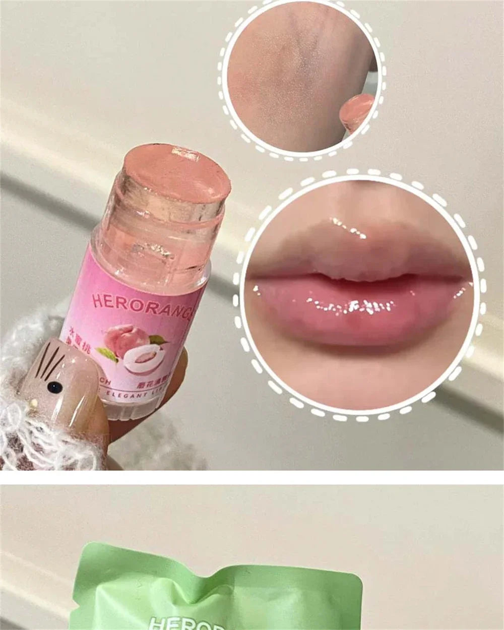 Coconut Lip Balm Lasting Nourishment and Moisture for Men and Women Daily Care Lip Balm Hydrating Repair Dry & Chapped Lips