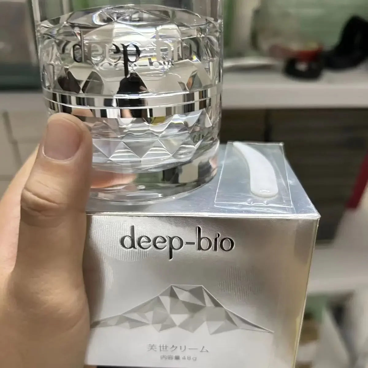 Deep-bio Japan Original Face Cream 48g Moisturising Soothing Repairing Brightening Hydrating Face Skincare Rare Beauty Cosmetics