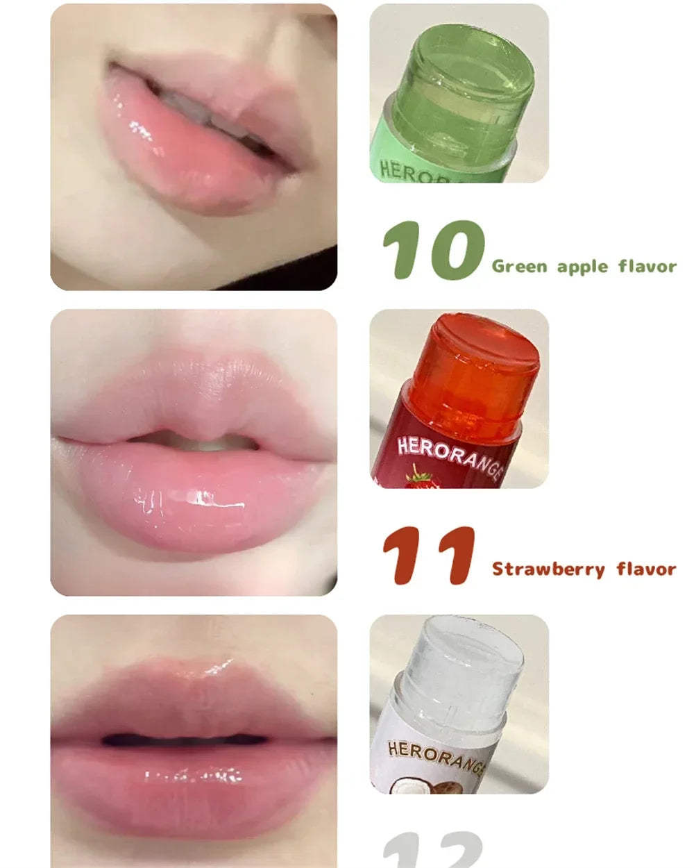 Coconut Lip Balm Lasting Nourishment and Moisture for Men and Women Daily Care Lip Balm Hydrating Repair Dry & Chapped Lips